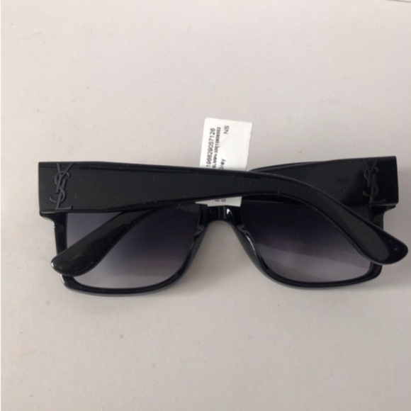 SAINT LAURENT 55MM Oversized Square Sunglasses black - Picture 8 of 12